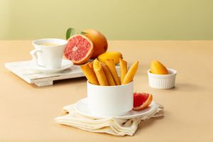 Sanquan Sweet Mango Pomelo Sago Spring Roll Crispy Quick-Frozen Dessert Bag 4.8kg Durée de conservation 12 mois Friture/<span class=keywords><strong>Micro</strong></span>-ondes 0 - Product Image 4
