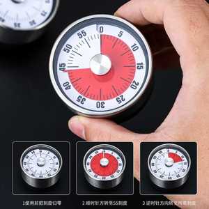 Temporizador Mecánico de Cocina de Acero Inoxidable, Temporizador de Cuenta Regresiva Magnético para Cocinar - Product Image 5