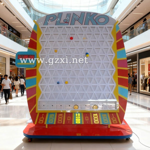 Máquina de Juego de Lotería Interactiva Personalizable de Carnaval con Luz LED, Tablero de <span class=keywords><strong>Plinko</strong></span>, Caja de Lotería, Accesorios Divertidos - Product Image 5