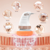 Marteau de massage électrique Beautyfountain en ABS pour le remodelage corporel des tissus profonds, avec contrôle de la minuterie, vibrant et portable, pour la graisse abdominale