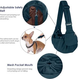 OEM Customization Shoulder Carry Bag Adjustable Soft Padded Shoulder Straps Suitable for <b>Small</b> Animal - Product Image 6