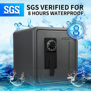 Gabinete impermeable CEASAFE, caja de seguridad de acero personalizada para el hogar, oficina, hotel, caja de seguridad ignífuga para dinero - Product Image 2