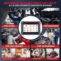 Lancez le X431 Pro TT 2026 : Outil de Diagnostic Complet pour la Plupart des Voitures 12V, Scanner OBD2 CAN FD & DOIP avec 38 Fonctions de Réinitialisation