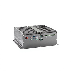 Ordinateur industriel sans ventilateur MINI BOX PC Embarqué IPC Intel J3455 2LAN 6COM 6USB avec emplacement d'extension PCI-E <span class=keywords><strong>X4</strong></span>, large plage de température, CE RoHS - Product Image 1