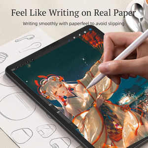 ฟิล์มกันรอยแบบกระดาษสำหรับ iPad Pro 11 12.9 นิ้ว ฟิล์มเนื้อกระดาษแบบด้าน HD ป้องกันแสงสะท้อน สำหรับแท็บเล็ต ให้สัมผัสเรียบเนียน - Product Image 2