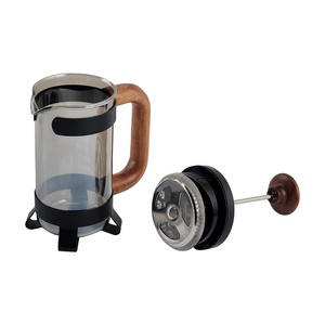 ด้ามจับไม้ ekephy 304กรองแก้วกาแฟฝรั่งเศส - Product Image 5