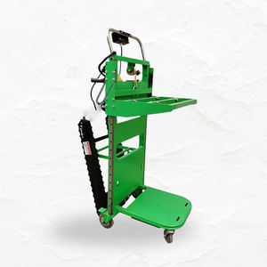 Almacén eléctrico tipo oruga máquina de escalada de escaleras camiones descargables batería Transporte carga escalera escalada <span class=keywords><strong>Dolly</strong></span> carro <span class=keywords><strong>AC</strong></span> - Product Image 5