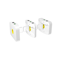 Barrière pivotante scolaire personnalisée en acier inoxydable avec lecteur d'empreintes digitales, tourniquet piétonnier, équipement de sécurité pour passage sécurisé