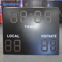 Tableau de bord numérique de sport de plein air Electron pour le basket-ball, le football, le cricket et la fonction SDK des médias d'intérieur Fournisseur OEM