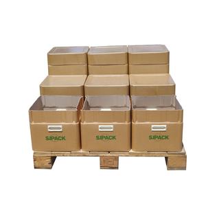 Fûts carrés rigides en fibre CH : une solution d'emballage peu encombrante avec couvercle et poignée - Product Image 2