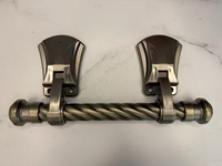 B&R D07 Asas de Barra de Plástico Estilo Europeo para Ataúdes (Dorado/Plateado/Bronce Antiguo/Cobre) para Uso en Adultos - Internacional