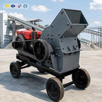 Mesin Penghancur Batu Industri Mobile PC-310x500 Mesin Diesel Motor AC 7-10tph Produksi Batu Kapur Bata Kaca Batubara
