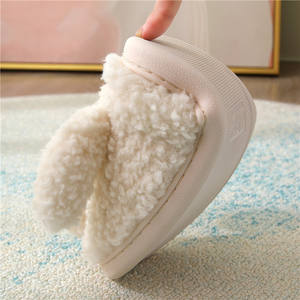 <span class=keywords><strong>Chien</strong></span> moelleux doublé <span class=keywords><strong>de</strong></span> tissu <span class=keywords><strong>de</strong></span> coton pour des pantoufles pour l'usage à la maison antidérapant d'intérieur nouveau parent-enfant pour des pantoufles confortables - Product Image 5