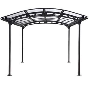 Toldo de cobertizo impermeable para coche con techo Horizontal de hierro galvanizado cubierta de refugio de garaje superior para coches y barcos - Product Image 2