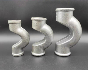 Chất lượng cao dễ uốn sắt phụ kiện đường ống mạ kẽm nóng gi chéo cho bề mặt mịn hệ thống chữa cháy - Product Image 5