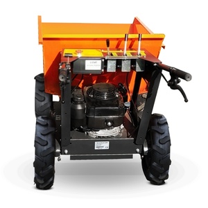 Gerobak Dorong Bertenaga Gas Diakui CE, Dumper Mini Beroda 4X4 untuk Konstruksi/Taman - Product Image 6