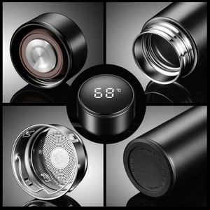 Thermos intelligent numérique isotherme personnalisé de 500 ml avec contrôle de la température par LED, bouteilles d'eau intelligentes en acier inoxydable - Product Image 4