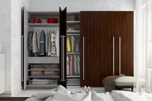 Armoire Modulaire Spacieuse pour Chambres Principales et Dressings, avec Étagères Ajustables et Penderie - Product Image 4