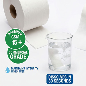 Papel Higiénico Jumbo de 500m, 2 Capas, al por Mayor, Rollo Comercial JRT para Baños de Hoteles y Centros Comerciales, Directo de Fábrica - Product Image 4