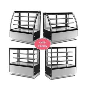 Cake Display Refrigerador Panadería Usado Refrigerador Vitrina Cake Display Cake Vitrina - Product Image 4