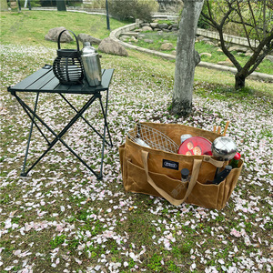 Sac de transport en toile imperméable Mydays Outdoor avec plusieurs poches pour le camping et les activités de plein air - Product Image 3