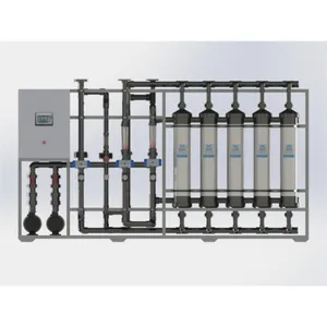 36m3ph Uf System For Water Container Ultrafiltration Uv Treatment Water Supply