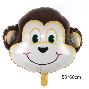 Pallone Gigante a Forma di Testa di Animale in Foil, Palloncino Gonfiabile per Decorazioni di <span class=keywords><strong>Compleanno</strong></span>, Natale, Feste per Bambini e Baby Shower - Product Image 5
