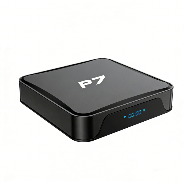 New P7 Allwinner Network Set-Top Box, Android 12 OS, WiFi 6 Dual Band, 2GB+16GB, 4K Ultra HD TV Box, Home Screen Cast Player