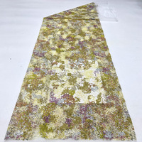 Robe Cheongsam à Paillettes Grandes et Petites Broderies Géométriques Tissu Pailleté Tendance