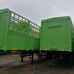 Semirremolque <span class=keywords><strong>de</strong></span> 3-4 Ejes, 40-60 Toneladas, con Paredes Laterales, Acero Resistente para Carga a Granel y Transporte Logístico Interurbano - Product Image 4