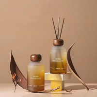 Diffuseur de parfum sans flamme Aikun grande capacité 250 ml, nouveau design, en verre, pour chambre et salon