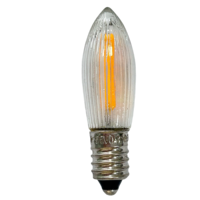 Ampoule de Noël E10 C6 10-55V 0.2W, ampoule de rechange pour arche de bougies suédoises, pont de bougies de l'Avent scandinave