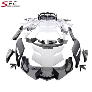 Kit carrosserie SPC Veneno pour <span class=keywords><strong>Lamborghini</strong></span> Aventador, kit carrosserie en fibre de carbone sèche pour LP700 LP720 LP740 LP750 2011-2022, Aerokit - Product Image 1