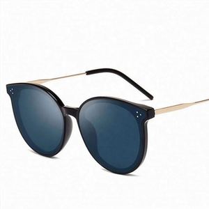 Nuevas Gafas de Sol Retro de Moda para Hombre y Mujer, Estilo Ojo de Gato, con Espejo Degradado, Protección UV400, Redondas y Grandes, 2019 - Product Image 2