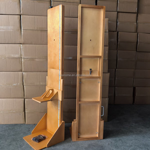 Đơn vị đo chiều cao 130cm hoặc 206cm Bảng Đo Chiều cao bằng gỗ cho trẻ em hoặc người lớn sử dụng - Product Image 3