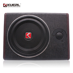 ซับวูฟเฟอร์ติดรถยนต์ Kuerl ขนาด 8 นิ้ว 350x255x75 มม. ผิวสัมผัสหนัง พร้อมทวีตเตอร์ สำหรับระบบเสียงรถยนต์ - Product Image 2