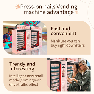 Per Vendlife Custom Nail Art distributore automatico Touch Screen ciglia e lettore di schede ciglia funzione di sollevamento per pagamenti in contanti - Product Image 4