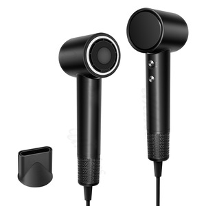 Secador de Pelo Plegable de Alta Velocidad con Motor sin Escobillas de 120,000 RPM y 1600W, Iones Negativos, <span class=keywords><strong>3</strong></span> Ajustes de Calor, Secado y Alisado - Product Image 2