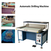 Machine automatique à grande vitesse AIBA pour la pose de strass et la création de motifs pour la décoration de vêtements 1000x600mm 1200W AC220V/50HZ
