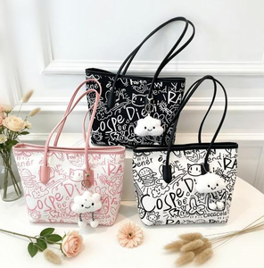 Túi <span class=keywords><strong>tote</strong></span> vải bố in logo theo yêu cầu, thời trang mới, bán buôn, dành cho nữ, có khóa kéo, dây đeo, chất liệu cotton, túi nhỏ, túi đựng điện thoại - Product Image 1