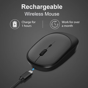 Vente chaude 2025 nouvelle <span class=keywords><strong>souris</strong></span> BT 2.4G <span class=keywords><strong>souris</strong></span> Rechargeable sans fil ordinateur de jeu Charing mince Portable 3 <span class=keywords><strong>souris</strong></span> DPI réglable - Product Image 3