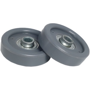 Rueda de Rodamiento de Plástico y Goma para Puertas Corredizas, Ventanas y Herrajes Industriales - Product Image 2