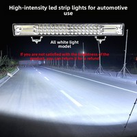 Luces LED para Auto, 12V/24V, Tiras de Luces para Parrilla, Modificación de Camionetas, Luces Intermitentes Ultra Brillantes de Alta Intensidad, Luces Todoterreno