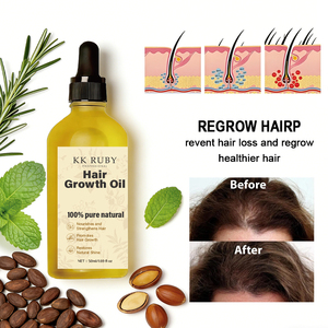 Traitement capillaire naturel et biologique anti-chute à marque privée, mélange <span class=keywords><strong>d</strong></span>'<span class=keywords><strong>huile</strong></span> <span class=keywords><strong>d</strong></span>'argan et <span class=keywords><strong>de</strong></span> romarin pour la croissance des cheveux et les <span class=keywords><strong>bienfaits</strong></span> antipelliculaires - Product Image 3
