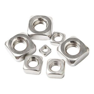น็อตสี่เหลี่ยมสแตนเลส 304 316 ขนาดต่างๆ ตามมาตรฐาน DIN 557 SAE J104 ASME B18.2.2 รุ่น A2-70 A4-70 ความสูงเพิ่มขึ้น ขนาดตามสั่ง มีสินค้าในสต็อก - Product Image 2