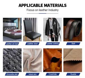 Tự động <span class=keywords><strong>CNC</strong></span> thẳng cắt cho PVC tổng hợp PU da chính hãng sản xuất máy móc với lỗ đấm chức năng - Product Image 5