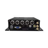 Carte SD MDVR 4CH 4G GPS WIFI Enregistreur vidéo numérique mobile sans fil 1080P avec système de suivi de la flotte de surveillance de la sécurité des véhicules