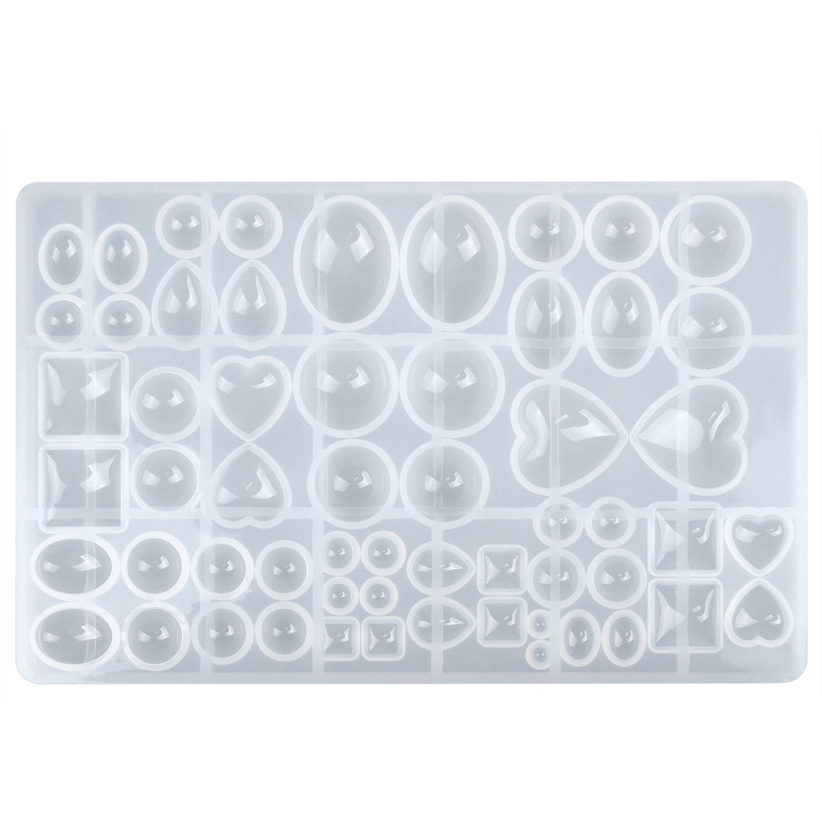 Factory Direct DIY Crystal Epoxy Resin Mold Materials Time Gem Patch Pendant Silicone Moonlight Gem for Cake Tools