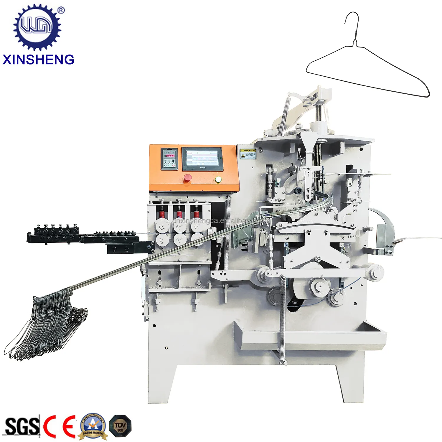 clothes hanger machine Automatic wire hanger making machine for clothes