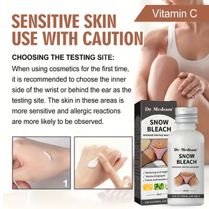 Lotion corporelle blanchissante Snow Bleach Diluer aisselles et cuisses La crème éclaircissante à la mélanine - Product Image 5